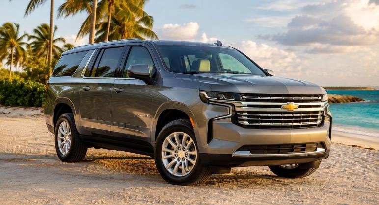 SUV en ambiente caribeño